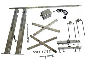 Asador <span class=keywords><strong>de</strong></span> Cordero Automático, Parrilla Giratoria Simple para Asar Pierna <span class=keywords><strong>de</strong></span> Cordero, para Uso Doméstico y Comercial, para Asar Pollo - Product Image 6