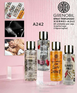 Spray per il corpo Grenobil 250ml Fragranza a lunga durata per donne adulte - Product Image 3