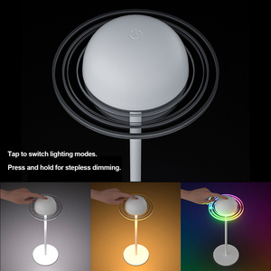 โคมไฟตั้งโต๊ะไร้สายแบบขวด LED USB สัมผัสหรี่แสงได้ ชาร์จซ้ำได้ พกพาสะดวก ไฟกลางคืนข้างเตียง ตกแต่งบรรยากาศห้อง บ้าน ไฟ LED - Product Image 6