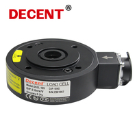 Le fabricant de capteurs DSZL-105 vend une cellule de charge circulaire à tension 0-100KN, capteur de force miniature