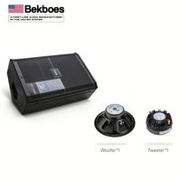 Bekboes Meilleure Vente Monocanal 12 pouces Pleine Fréquence Professionnel SRX712M Haut-parleur de Scène Professionnel 12 pouces 400 Watts