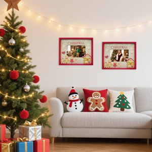 Giáng Sinh Thủ Công Mỹ Nghệ Cho Trẻ Em Giáng Sinh Quà Tặng Cho Trẻ Em Tùy Chỉnh Giáng Sinh Trang Trí Hình Ảnh Khung Bán Buôn Với UV In Ấn - Product Image 3