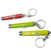 Mini lampe torche LED avec logo publicitaire, projecteur, porte-clés, torche de projection
