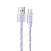 Câble de charge rapide universel Type-C 6A haute vitesse 100W, haute efficacité, en cuivre pur, tressé en nylon, synchronisation des données pour iOS et Android