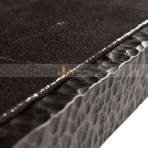 Panneaux décoratifs muraux martelés en acier inoxydable 304 EX086 pour plafond et mur, services de pliage et de découpe, tôles d'épaisseur personnalisée - Product Image 3