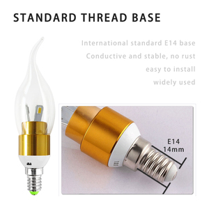<span class=keywords><strong>Ampoule</strong></span> de lampe LED à haute luminosité e27, 3W, Certification CE, 3000K — 6000K, petite Base E14 à filetage, tension 85-265V - Product Image 4