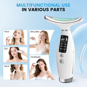 7 En 1 Appareil Masaje Visage Anti Rides Masajista Facial Doble Menton De Beauté Electrique Avec Lifting Masaje Thermique 45 °C - Product Image 4
