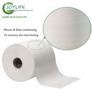 Offre Spéciale – Essuie-tout en papier <span class=keywords><strong>Maxi</strong></span> Roll personnalisé de marque, populaire, 200 mètres, 600 pieds, 800 pieds, 32 g/m², 34 g/m², 36 g/m², 38 g/m², 40 g/m², avec coupe automatique - Product Image 1