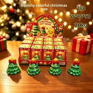 GREENSEED Bestseller Christmas Tree <b>Squishy</b> Rubber Stress-Relief Toy Delicate Holiday Gift Box Packaging Ultimate Ages 14+ - Product Image 3