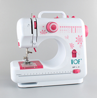 Vof 2021 nova mini máquina de costura comercial, máquina de costura de roupas FHSM-505G