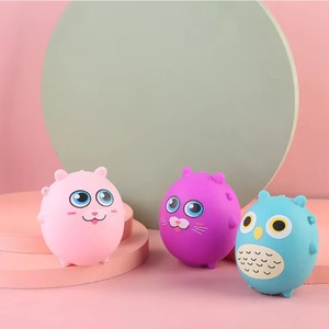 Juguetes de Silicona Suave TPR con Forma de Animales, Mini Juguetes Antiestrés para Apretar, Gato, Cerdo, Bola de Harina, para Niños de 5 a 7 Años - Product Image 2