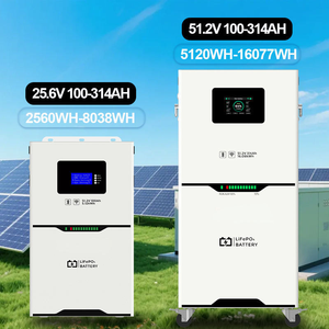 Batteria <span class=keywords><strong>Ricaricabile</strong></span> LiFePO4 Stack 280 51.2 V 100ah 280Ah 300ah 314ah per Sistemi Solari, 8000 Cicli - Product Image 1