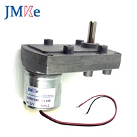 JMKE DC 12V 24V موتور دودة عزم دوران عالٍ مع 555 موتور ممسحة محرك