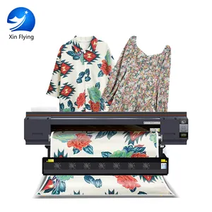 Máquina de impressão têxtil digital, impressora direta de tecido de 1.9m