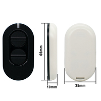 Control remoto DITEC Entrematic ZEN2 ZEN4 ZEN2W ZEN4W GOL4 BIXLG4 BIXLP2 BIXLS2 para puerta de garaje, 433MHz, código variable, llavero de 4 botones
