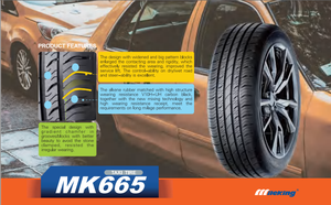 Nouveaux pneus de voiture super durables des usines chinoises: MK665 195/65 <span class=keywords><strong>R15</strong></span>, 205/<span class=keywords><strong>55</strong></span> R16, pneus PCR SUV, pneus automobiles <span class=keywords><strong>hiver</strong></span>/printemps - Product Image 5