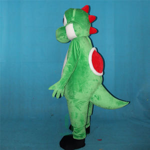 वयस्कों के लिए हरे डायनासोर योशी ग्रीन ड्रैगन शुभंकर कॉस्टयूम हेलोवीन कार्निवाल पार्टी घटना - Product Image 3