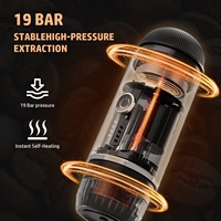 Machine à café Portable batterie au Lithium Capsule Rechargeable café expresso 20BAR noir blanc bureau extérieur Fitness Club cadeau