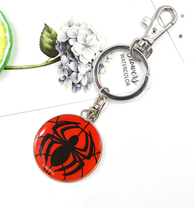 Porte-clés en alliage de zinc Spider-Man Avengers <span class=keywords><strong>Marvel</strong></span>, souvenir, pièce de monnaie, cadeau promotionnel personnalisable, dessin animé tendance, vente chaude - Product Image 5