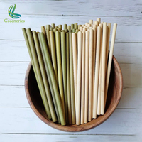 Pailles en bambou jetables, écologiques, sans BPA, en fibres organiques, best-sellers