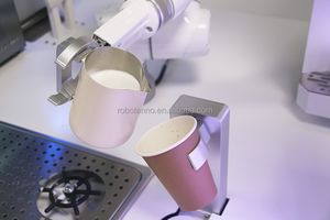 Làm cho cà phê và pha cà phê nghệ thuật với 6 trục cánh tay robot Barista Cà Phê Máy bán hàng tự động - Product Image 4