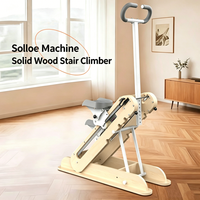 ATHSPO Stepper d'entraînement cardio de haute qualité pour usage domestique, en bois, simulateur d'escalade
