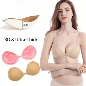 Bra Pads Inserts Lift Breast Inserts Breathable Push Up Sticky Silicone Bra  Cups