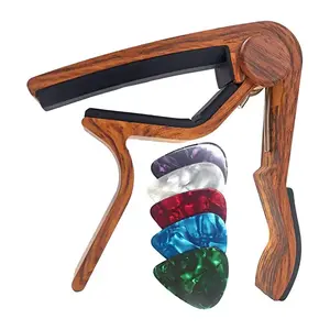 GC-02 Guitar Capo For Acoustic And Electric Guitars With Guitar Picks