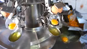 Hot bán tùy chỉnh tự động rửa trứng phá vỡ máy lòng đỏ trứng và trắng tách máy