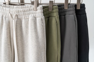 345G <span class=keywords><strong>di</strong></span> cotone solido con cerniera tasche in <span class=keywords><strong>pile</strong></span> felpe con cappuccio pantaloni da Jogger Set sport invernali Low MOQ <span class=keywords><strong>tuta</strong></span> da uomo <span class=keywords><strong>tuta</strong></span> da Jogging all'aperto - Product Image 6