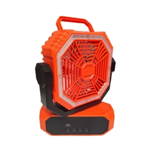 2025 Small USB Rechargeable 3-Speed Electric <b>Fan</b> with <b>Remote</b> <b>Control</b> LED Light & Packaging Box for Car & Outdoor Use - Product Image 3
