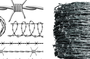 ลวดหนามชุบสังกะสีมีความยืดหยุ่นและความเหนียวสูงสำหรับสภาพการติดตั้งที่ยากลำบากลวดหนาม - Product Image 3