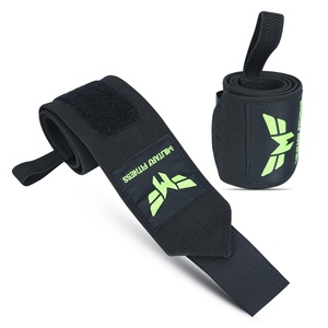 Hot <b>Sale</b> Custom Logo Eco-Friendly Nylon Wrist Strap Wraps Hook Loop Closure Palm Guard <b>for</b> Fitness Training Gym <b>Weight</b> Lifting - Product Image 6