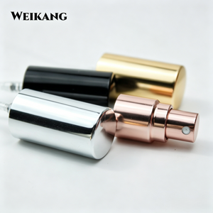 Pulvérisateur à fine brume noir avec capuchon complet en aluminium et plastique, pompe <span class=keywords><strong>de</strong></span> pulvérisation cosmétique pour les soins capillaires et les flacons <span class=keywords><strong>de</strong></span> spray corporel - Product Image 3