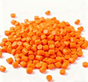 中国制造 高品质橙色母料 分散性极佳，兼容PP/PE/ABS等材料 - Product Image 2