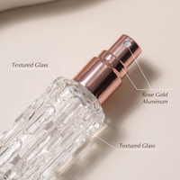 Flacons de parfum en verre 10ml 15ml avec vaporisateur diffuseur, rechargeables, bouchon à vis en aluminium, pour huiles essentielles et parfums – En stock