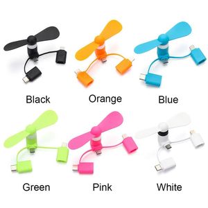 Wholesale 3-In-1 <b>Mini</b> Phone Cooling Fan Portable <b>USB</b> Smartphone Smart Home Product - Product Image 5