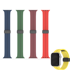 سوار Apple Watch Coolyep من السيليكون المغناطيسي سوار رياضي للوجة للساعة iwatch 8 7 6 5 <span class=keywords><strong>4</strong></span> - Product Image 1