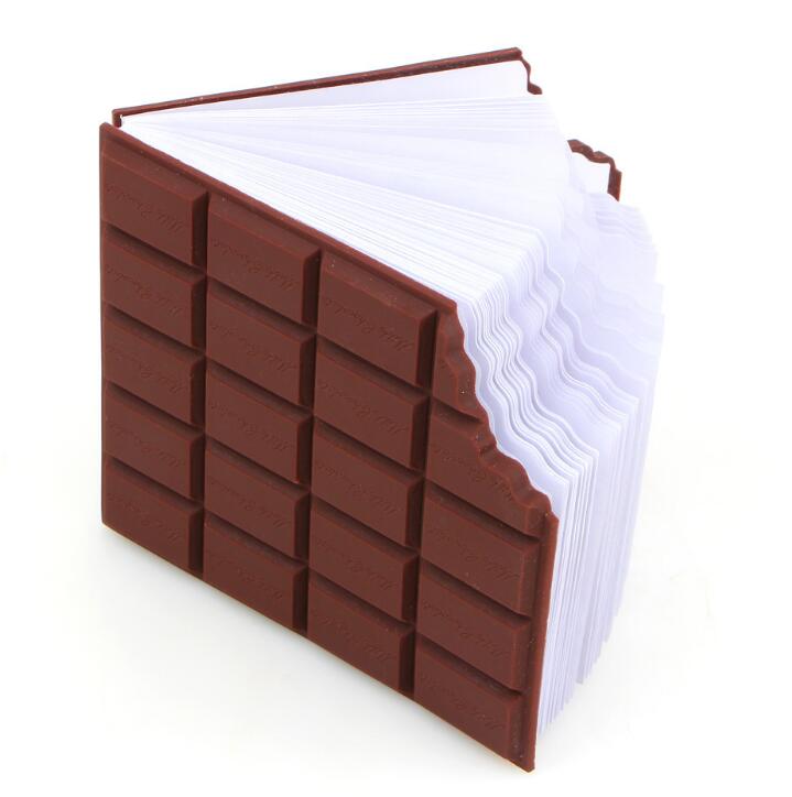 FUNWOOD GQC Chocolate Shape Like Memo Pad Flip Book, Ideal Promotional Gift