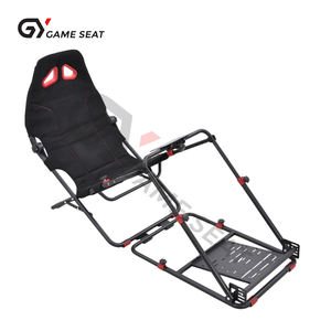 GY070通用兼容性定制Sim赛车可折叠驾驶舱座椅赛车模拟器，罗技G27，G29，Playstation 2 3，Wii - Product Image 1