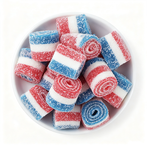 Vente en gros de <span class=keywords><strong>bonbons</strong></span> gommeux à la pectine saveur <span class=keywords><strong>gélatine</strong></span> aigre doux fruité personnalisables prix préférentiel en vrac certifié halal - Product Image 6