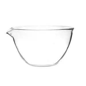 High Temperature Flat Bottom Quartz Glass Evaporating Dish for Solvent Evaporation