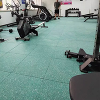Multifunktionale Gummi-Fitnessbodenplatten Rutschfeste EPDM Fitness-Gummimatte