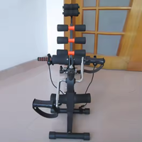 Equipo de Ejercicio Multifuncional de Alta Calidad con Banco de Entrenamiento de Core Ajustable para Ejercicios de Cuerpo Completo, Ideal para Gimnasio en Casa