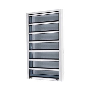 Feritoie in vetro con telaio fisso in alluminio piccolo bagno di ventilazione esterno alluminio 1200x600 feritoia per vetri - Product Image 6