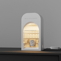Lampe diffuseur d'arômes électrique à gradateur 20W Colonne romaine en lambeaux Midcentury Flexible Simple Home Decoration for Bedroom Essential
