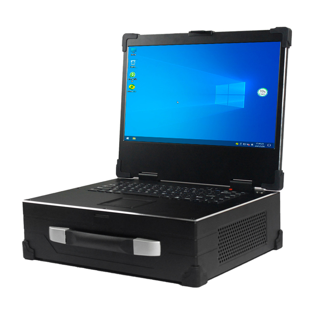 MACASE B21 16.1 Inch Rugged Industrial Laptop Server Chassis Intel Core I3/i5/i7 4GB DDR3 RAM 500GB HDD 3xPCIe Stock