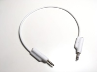 Cable de audio apilable de 3.5mm mono TS a TS, para sintetizador modular Eurorack, con cubierta de PVC, longitud de 5m y 3m, cable de aluminio para altavoz y coche.
