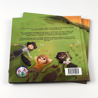Impression personnalisée de livres pour enfants avec couverture rigide et illustrations en couleur pour livres d'histoires éducatifs pour enfants