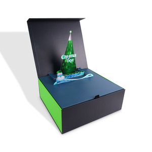 Mát độc đáo bưu phẩm các tông đẹp đầy màu sắc hộp giấy Bao bì sang trọng hộp Tóc Giả tùy chỉnh từ gấp hộp - Product Image 1